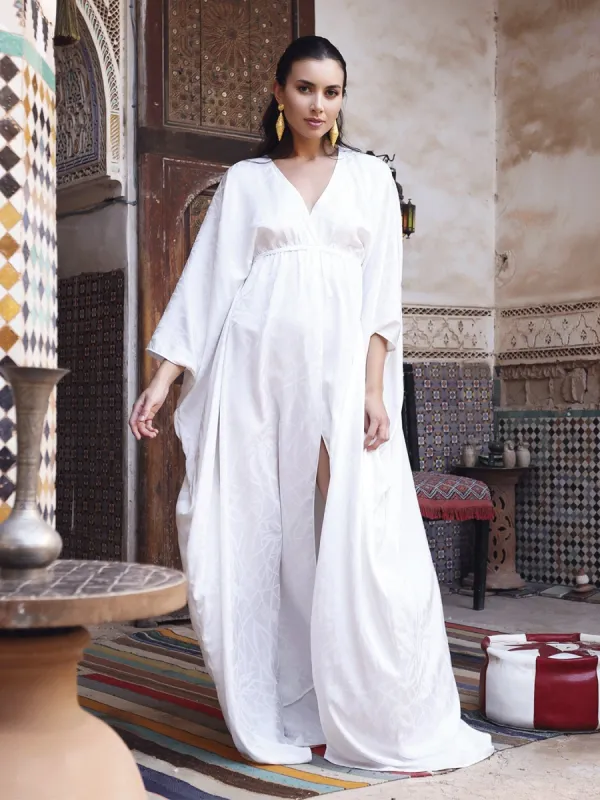 Naim Dress - Zahr Blanc sold by Diarrablu