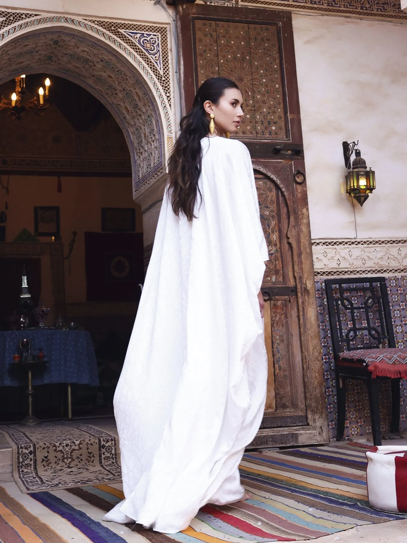 Naim Dress - Zahr Blanc sold by Diarrablu product image thumbnail 5