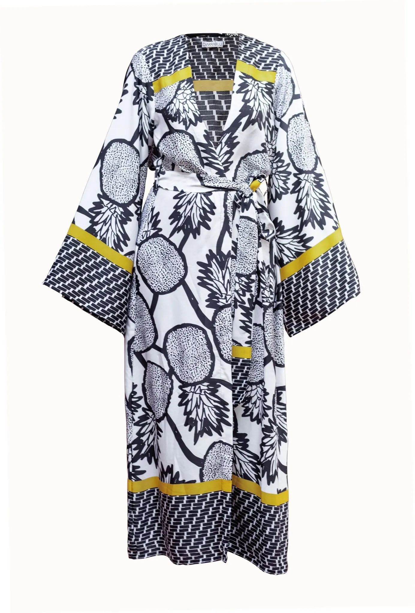 Awa Ben Kimono - Ananas Yellow sold by Diarrablu product image thumbnail 2