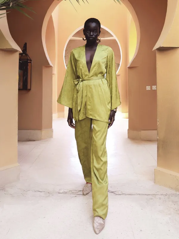 Leer Pants - Zeen Vert sold by Diarrablu