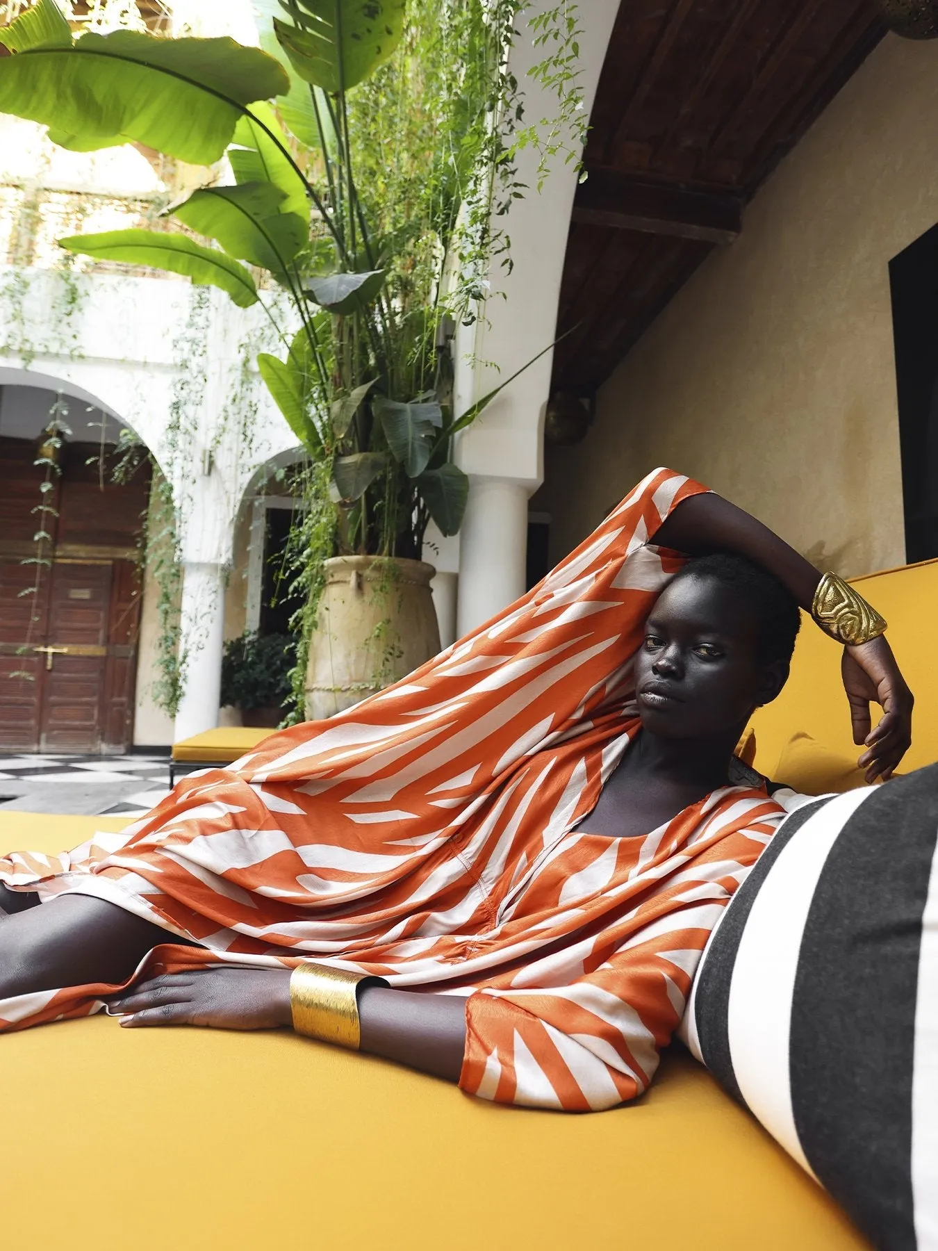 Naim Dress - Bela Orange sold by Diarrablu product image thumbnail 3