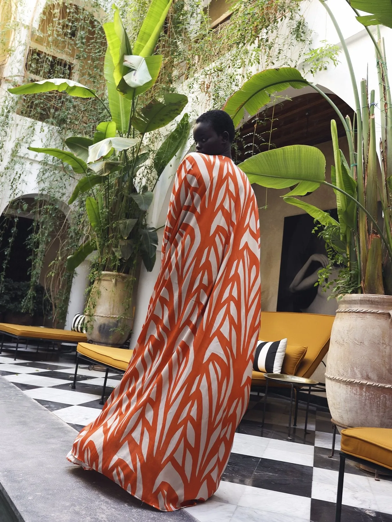 Naim Dress - Bela Orange sold by Diarrablu product image thumbnail 5