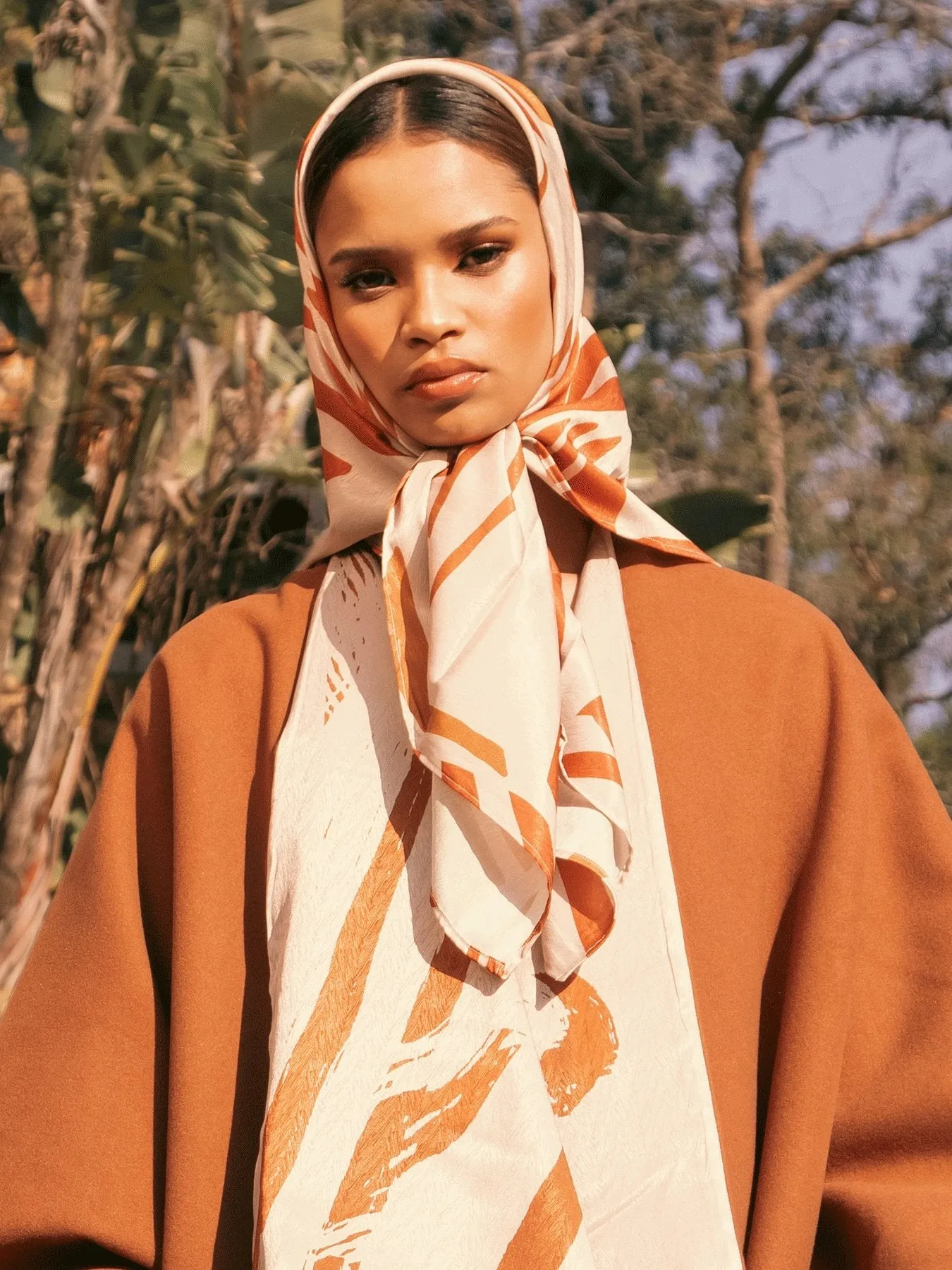 Moussor Headwrap - Zena Cream sold by Diarrablu