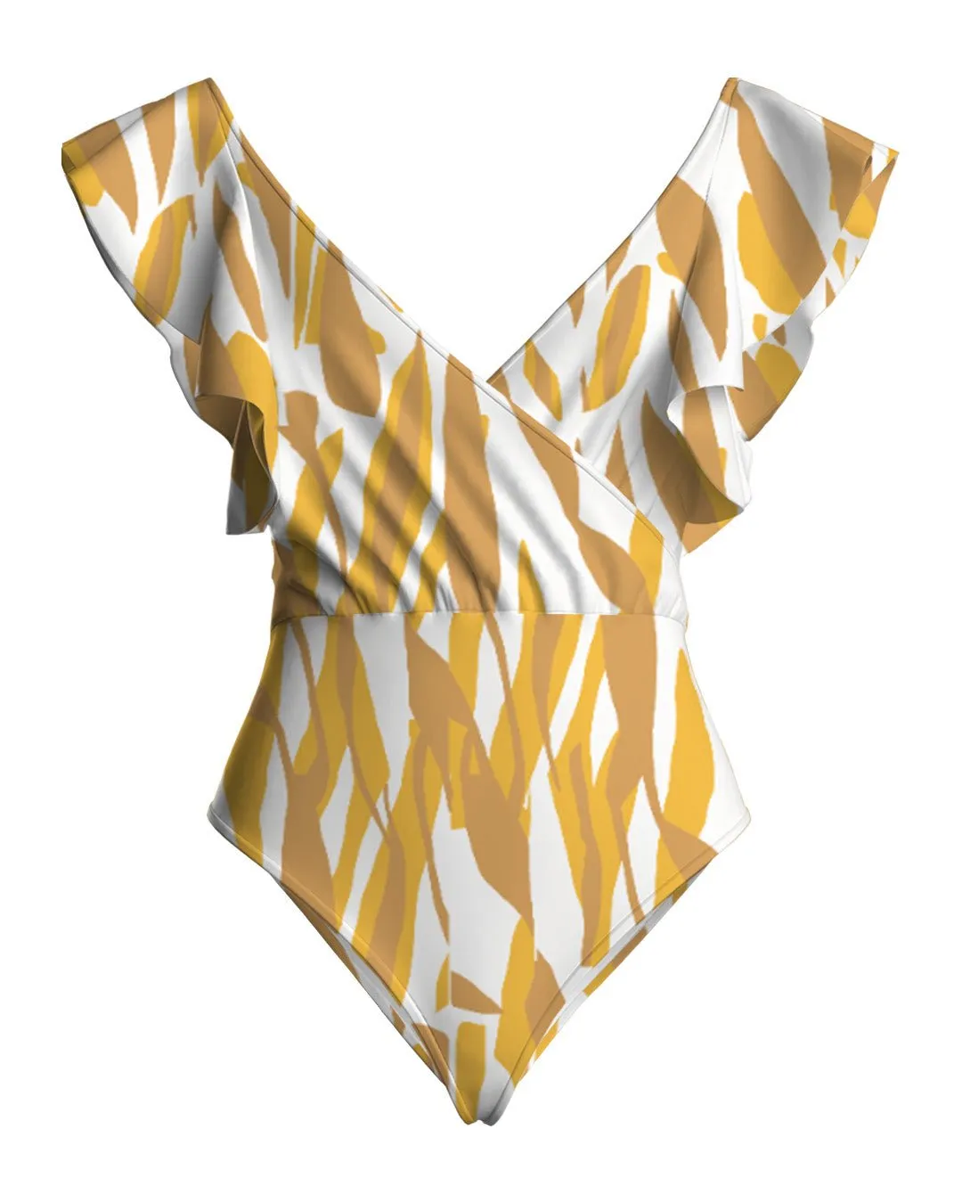 Nabu Swimsuit - Jardin Mustard sold by Diarrablu product image thumbnail 2