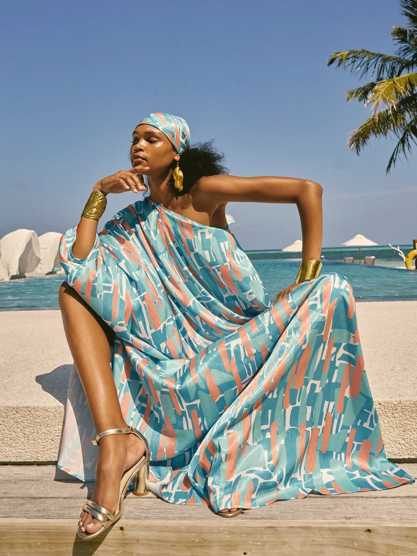 Satu Dress - Atoll Blu sold by Diarrablu product image thumbnail 4