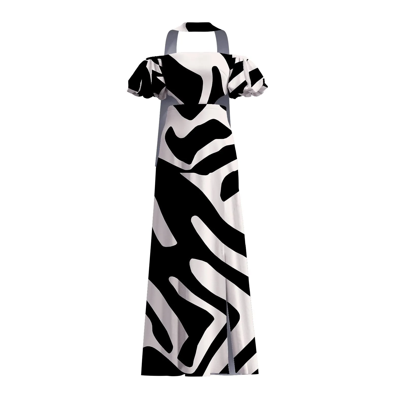 Neni Dress - Lava Noir sold by Diarrablu product image thumbnail 2