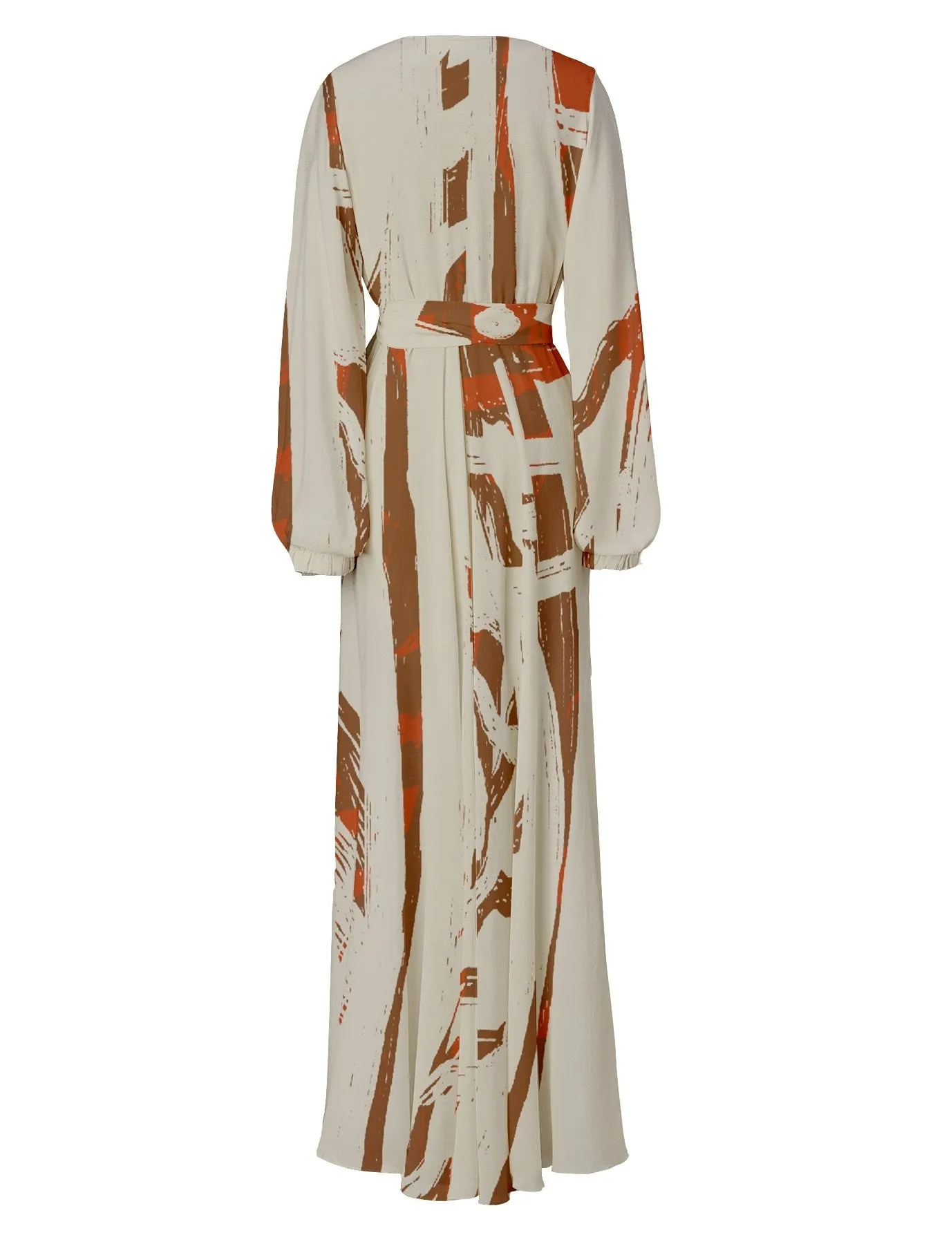 Marieme Dress - Garden Cream sold by Diarrablu product image thumbnail 4