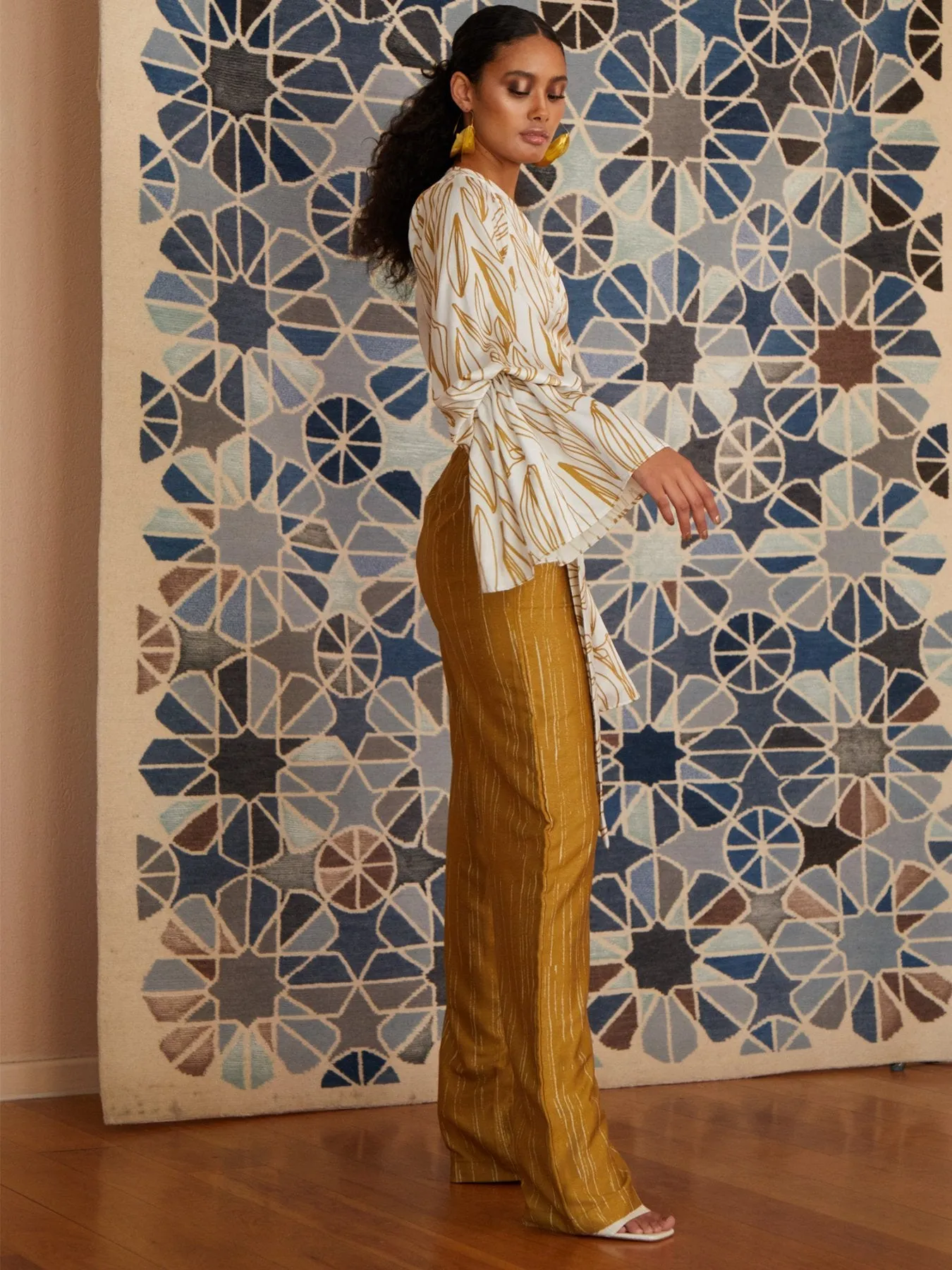 Aja Top - Fiore Gold sold by Diarrablu product image thumbnail 4