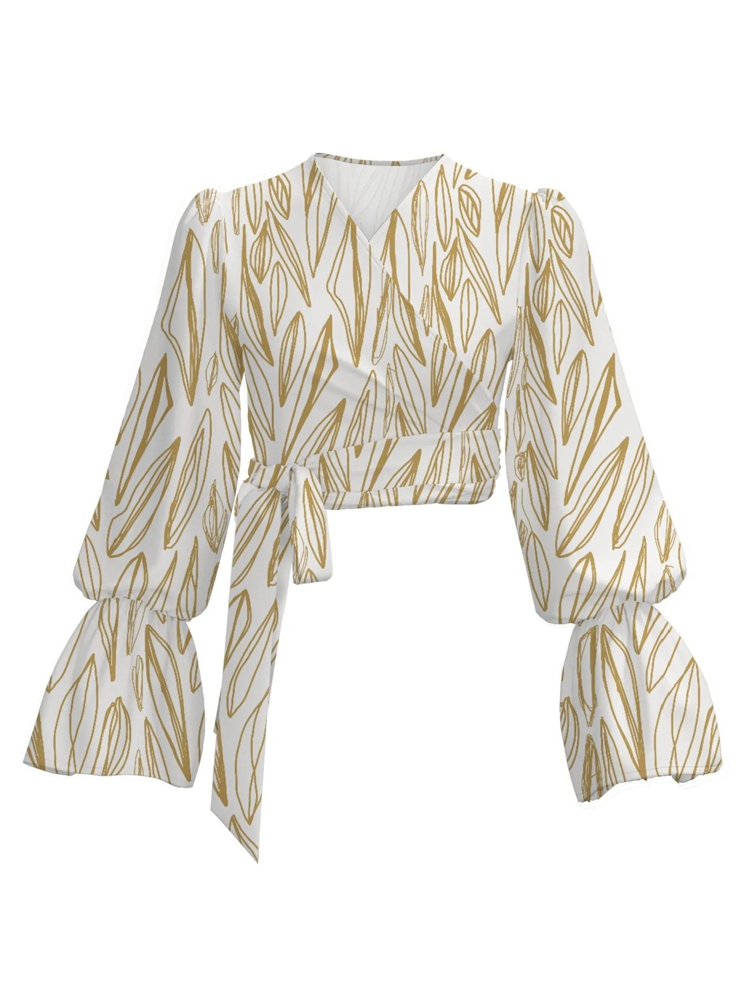 Aja Top - Fiore Gold sold by Diarrablu product image thumbnail 2