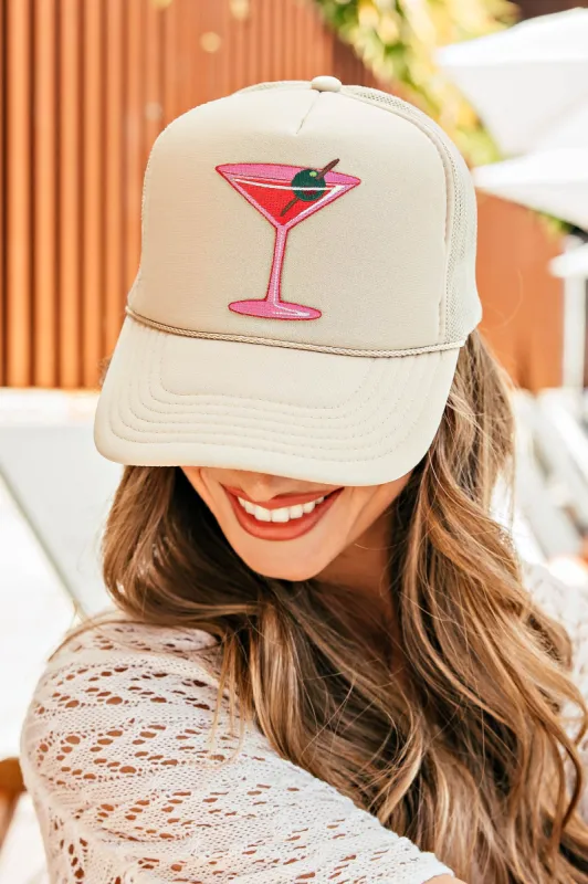 NEW!! Martini Time Trucker Hat sold by Glitzy Bella