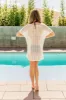 Positano Cover Up in Ivory sold by Glitzy Bella