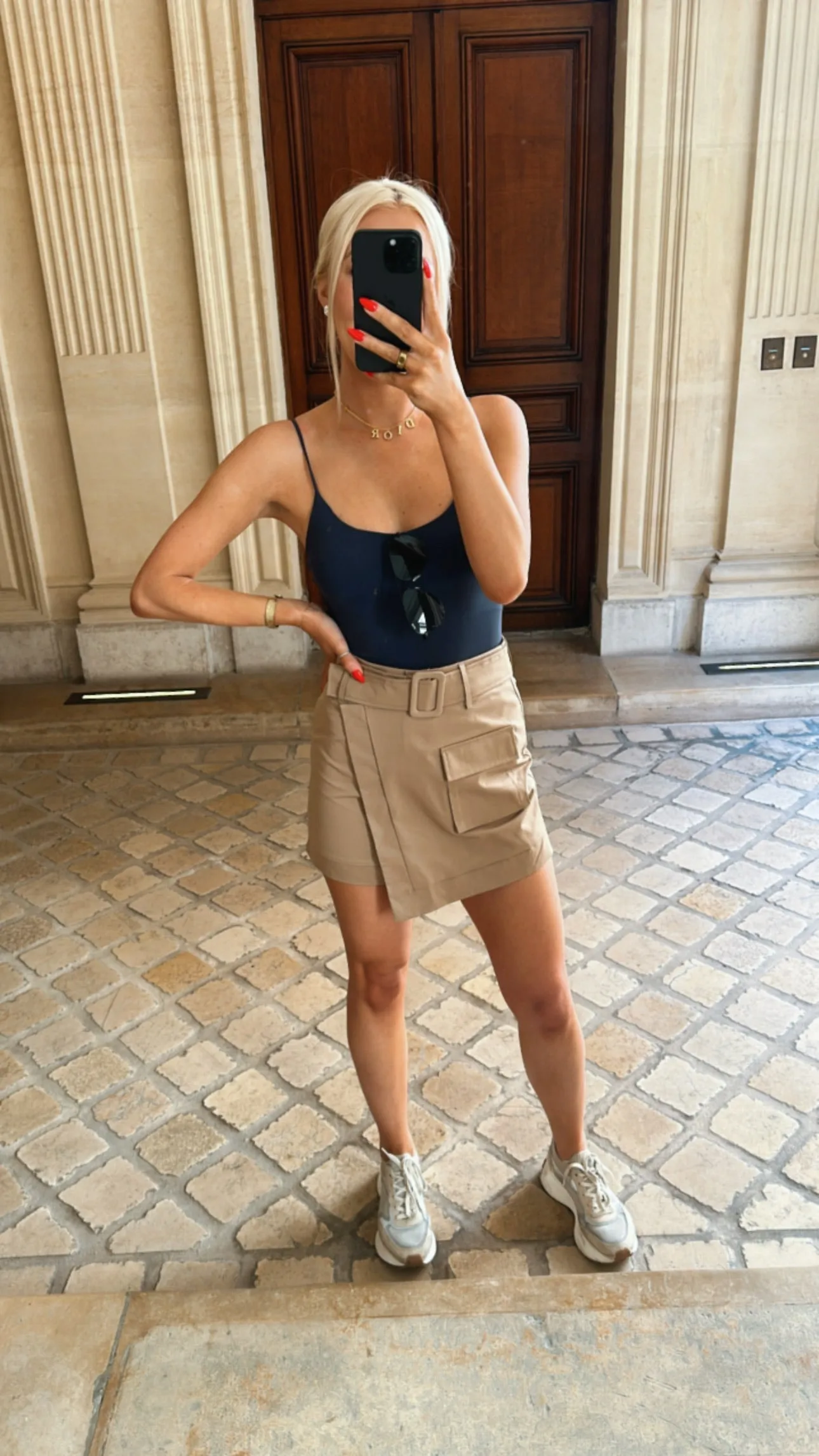 FINAL SALE!! Kira Cargo Mini Skirt sold by Glitzy Bella product image thumbnail 4