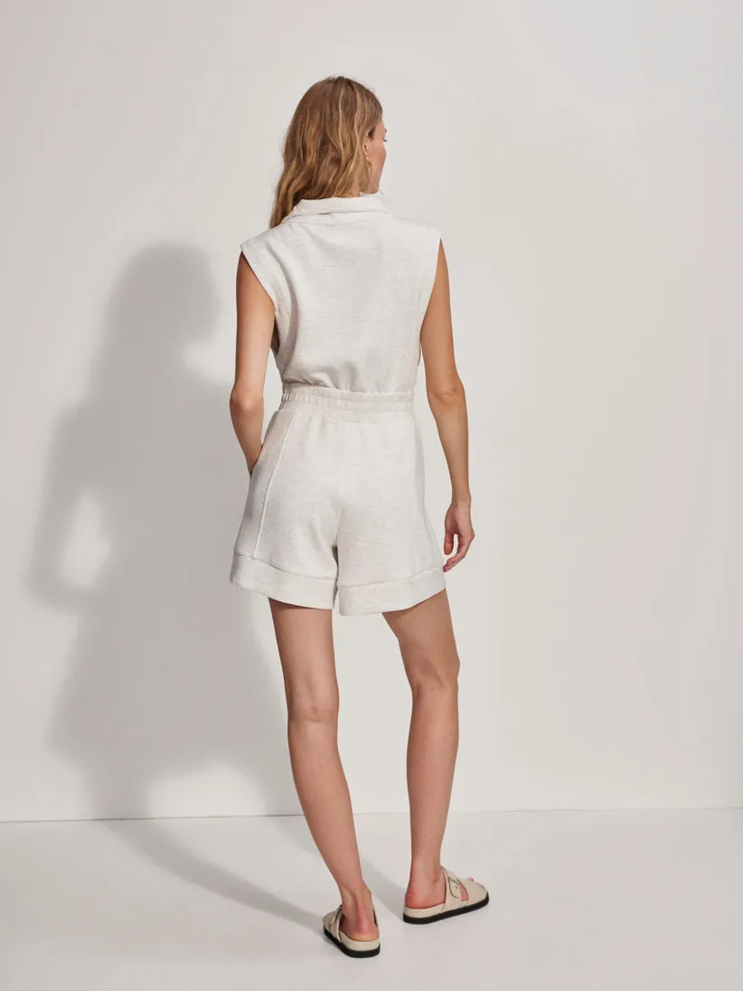FINAL SALE!! Linvale Playsuit in Ivory Marl by Varley sold by Glitzy Bella product image thumbnail 4