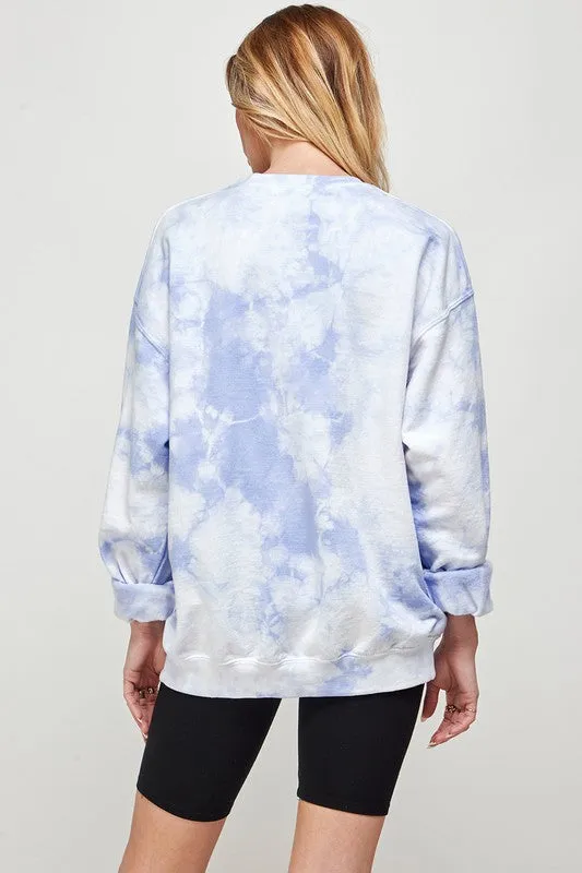 NEW!! "MAMA" Handmade Tie Dye Sweatshirt sold by Glitzy Bella product image thumbnail 5