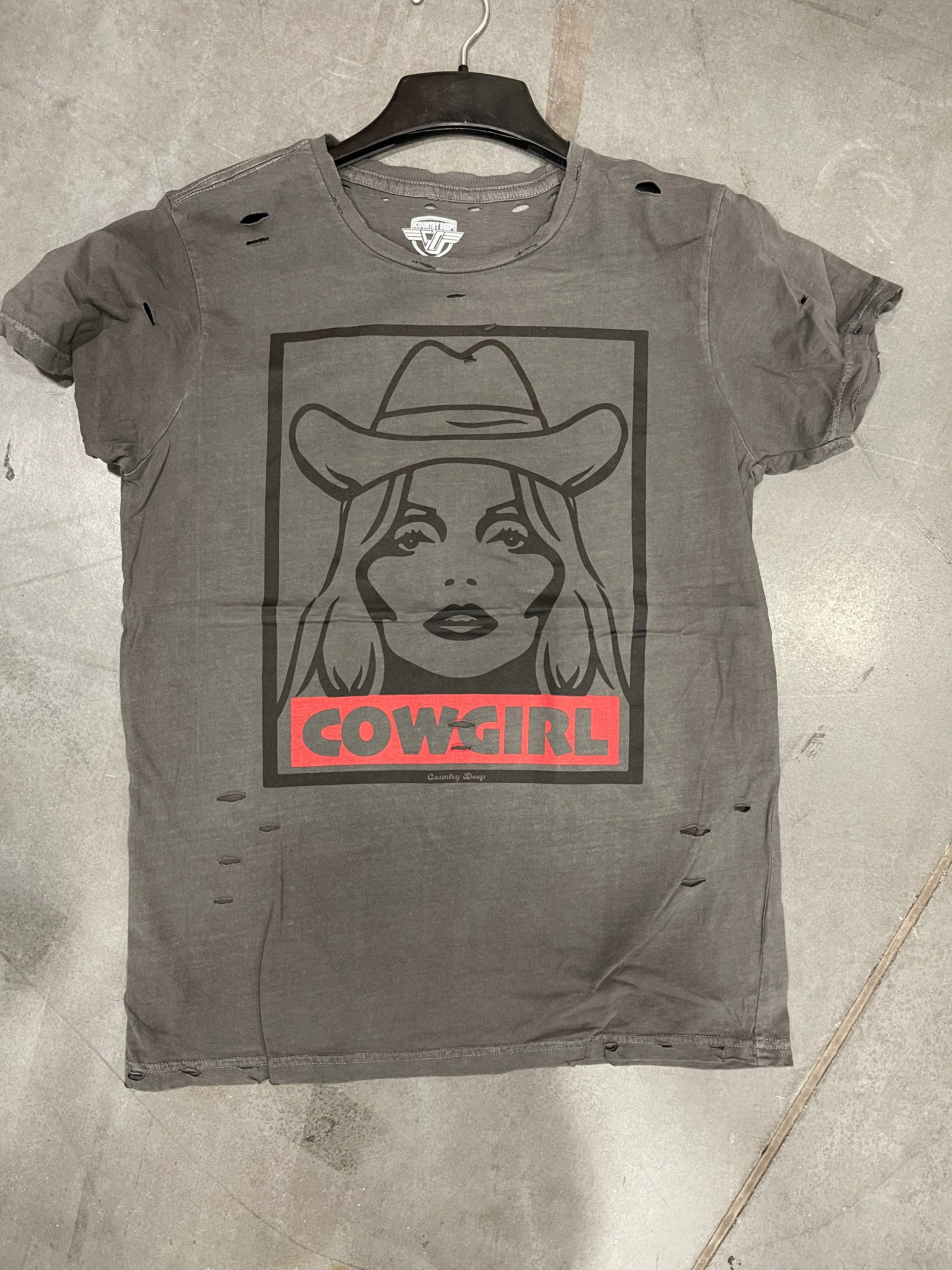 NEW!! Cowgirl Graphic Tee sold by Glitzy Bella product image thumbnail 2