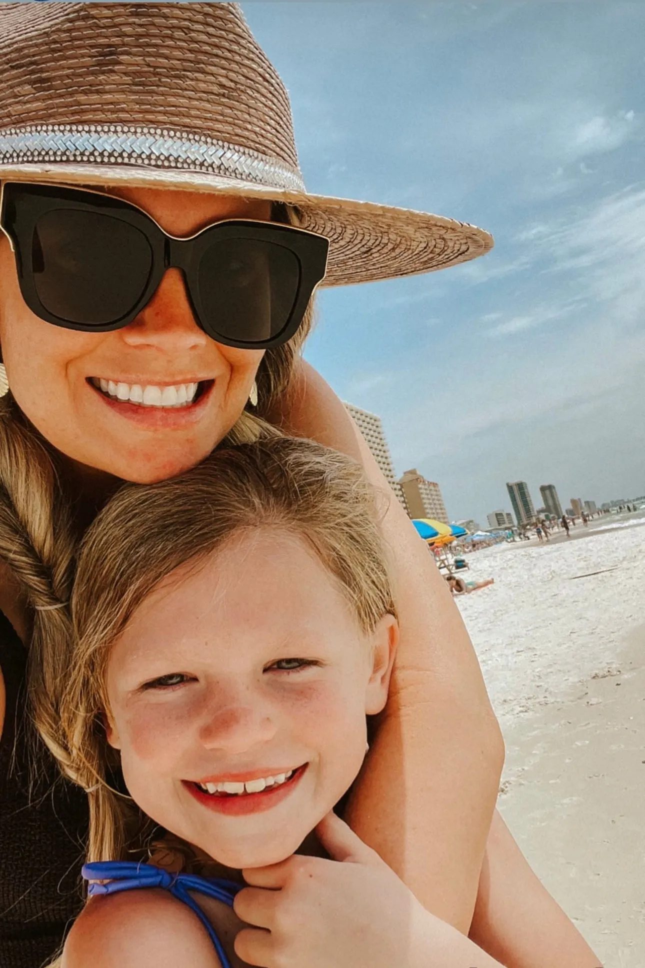 AS SEEN ON BRITT HORTON!! The “Malibu” Islander Pressed Palm Straw Hat sold by Glitzy Bella