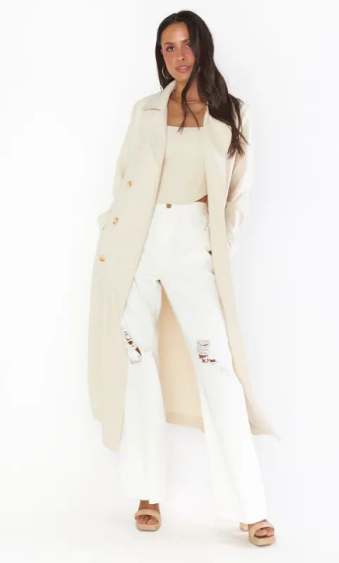 FINAL SALE!! Trevor Trench Coat sold by Glitzy Bella