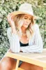 BEST SELLER!! The Palm Desert Straw Panama Hat in Light sold by Glitzy Bella