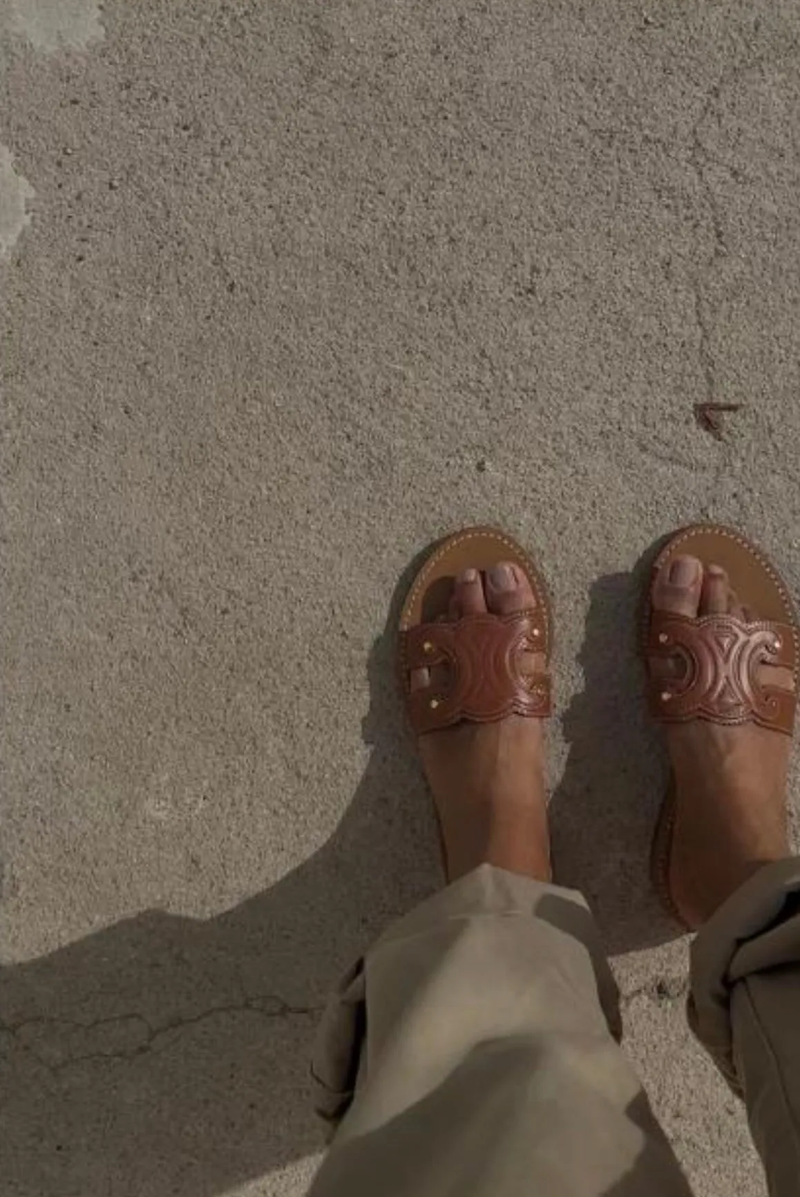 FINAL SALE!! London Sandal in Brown sold by Glitzy Bella product image thumbnail 5