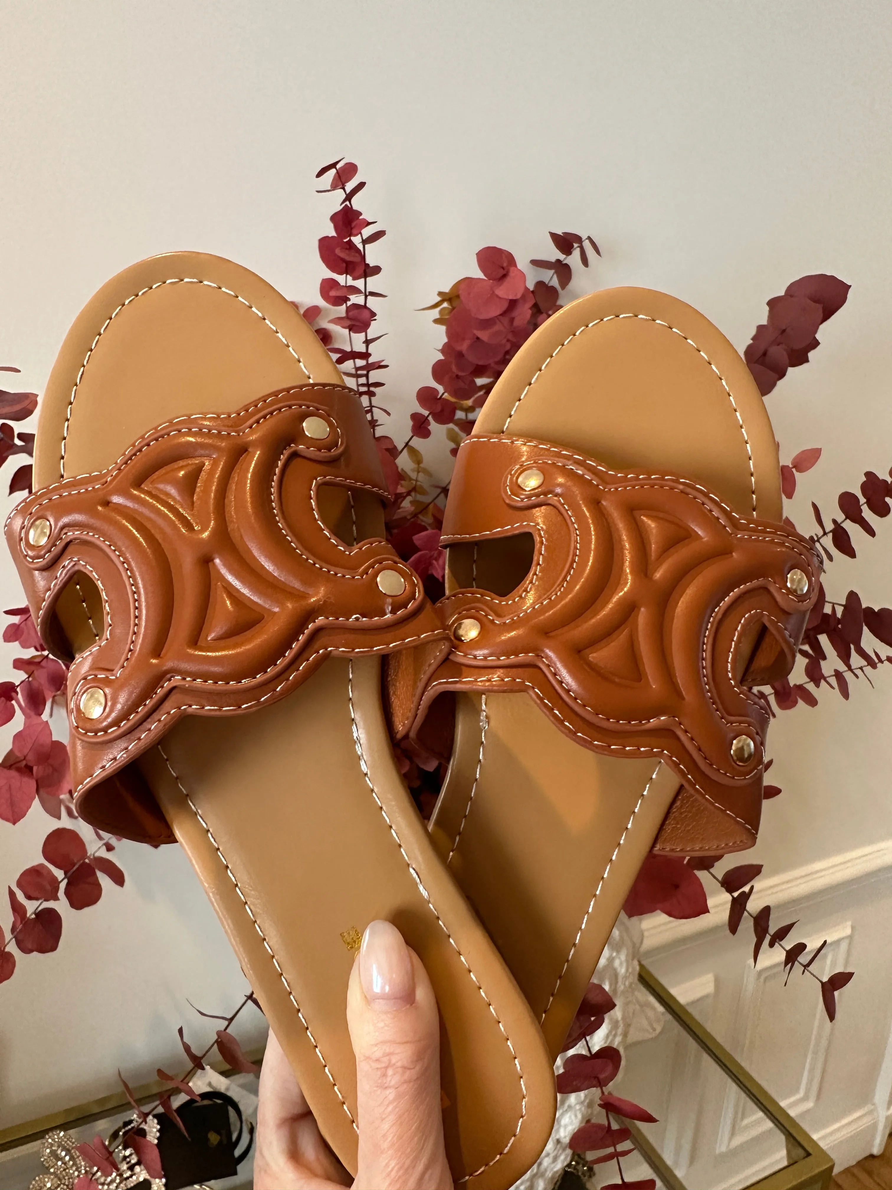 FINAL SALE!! London Sandal in Brown sold by Glitzy Bella product image thumbnail 3