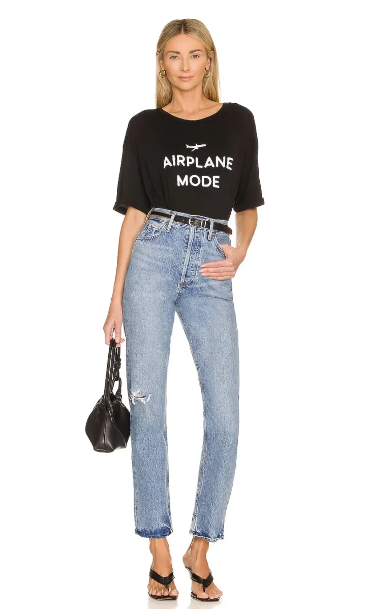 FINAL SALE!! Airplane Mode Tee sold by Glitzy Bella product image thumbnail 5
