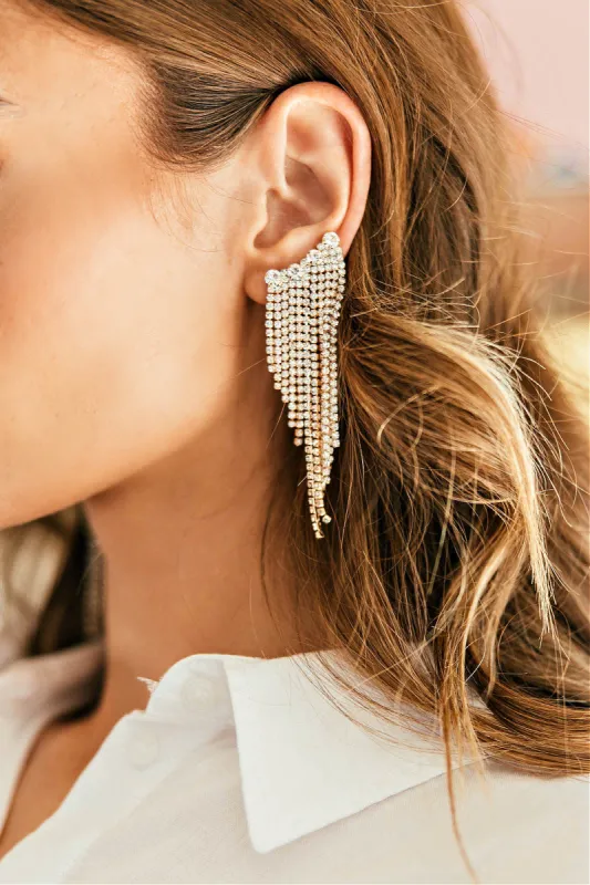 NEW!! Crystal Chandelier Drop Earring sold by Glitzy Bella