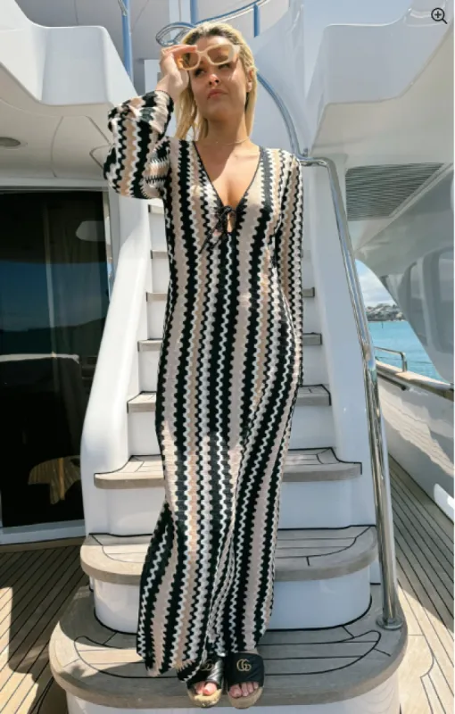 NEW!! Vacay Coverup in Neutral by SHOW ME YOUR MUMU sold by Glitzy Bella