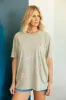 NEW!! Tiger Graphic Tee in Tan sold by Glitzy Bella