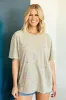 NEW!! Tiger Graphic Tee in Tan sold by Glitzy Bella