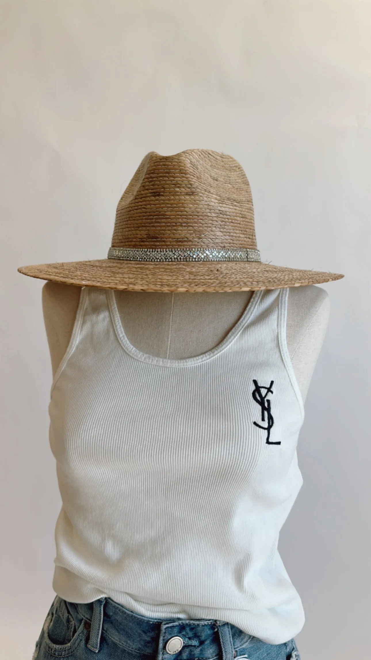 NEW!! "Icon" Tank in White - Pre Order sold by Glitzy Bella product image thumbnail 2