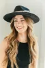 NEW!! The Navajo Feather Banded Hat in Black sold by Glitzy Bella
