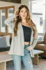 FINAL SALE!! Subtle Shimmer Blazer in Champagne sold by Glitzy Bella