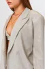 FINAL SALE!! Subtle Shimmer Blazer in Champagne sold by Glitzy Bella