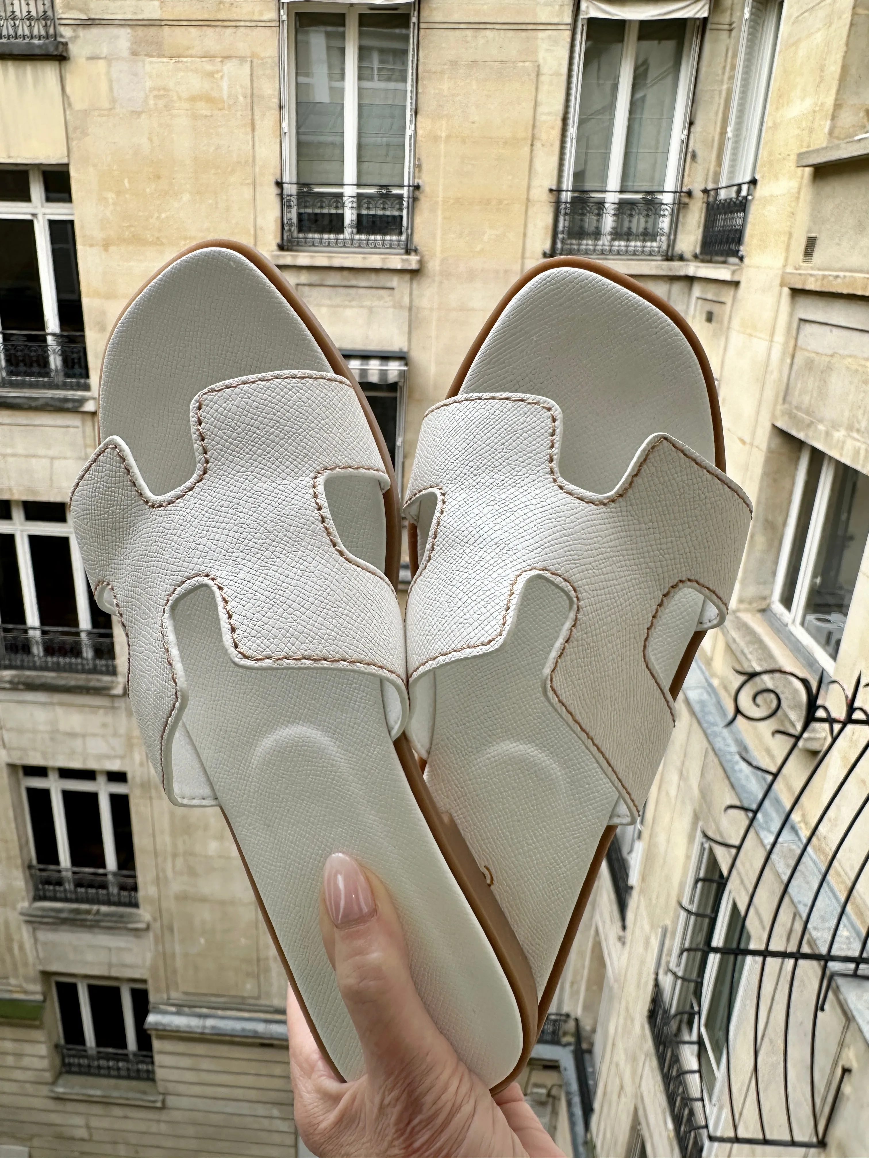 FINAL SALE!! France Sandal in White sold by Glitzy Bella product image thumbnail 2