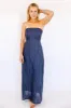 NEW!! Olivia Navy Linen Pinstripe Dress sold by Glitzy Bella