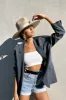 AS SEEN ON WHITNEY RIFE! The "Lenox" Wool Rancher sold by Glitzy Bella