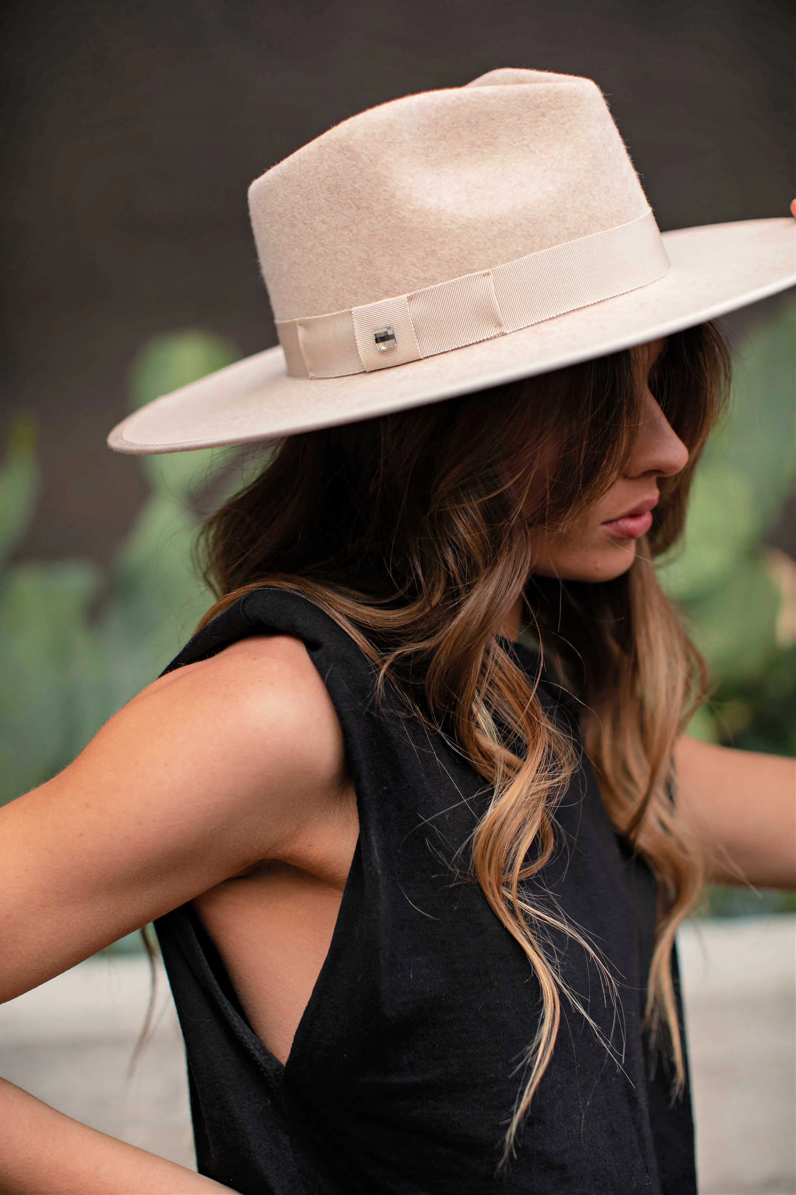 AS SEEN ON WHITNEY RIFE! The "Lenox" Wool Rancher sold by Glitzy Bella product image thumbnail 5