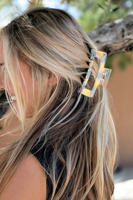 NEW!! Precious Metals Claw Clip sold by Glitzy Bella
