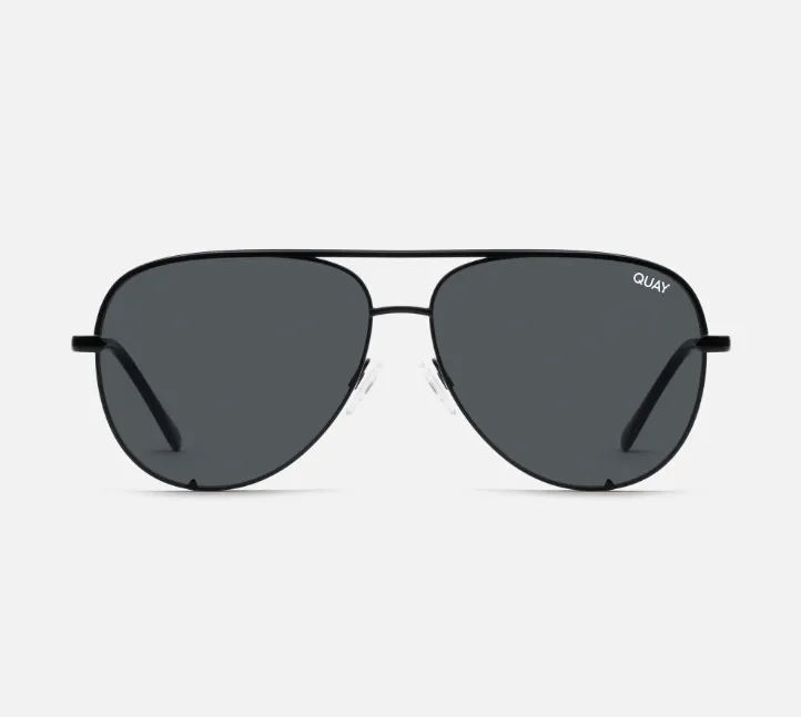 FINAL SALE!! "High Key" Extra Large Polarized Black Aviators sold by Glitzy Bella product image thumbnail 2