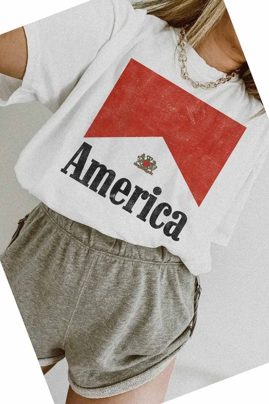 NEW!! American Graphic Tee sold by Glitzy Bella product image thumbnail 3