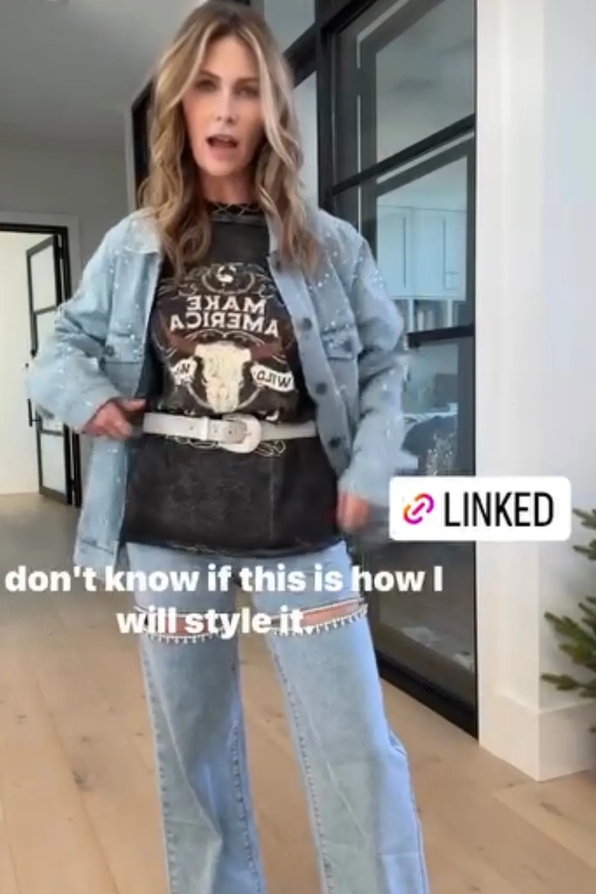 NEW!! Make America Cowboy Again Graphic Tee sold by Glitzy Bella product image thumbnail 4