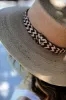 NEW!! The Athena Pressed Palm Straw Hat sold by Glitzy Bella