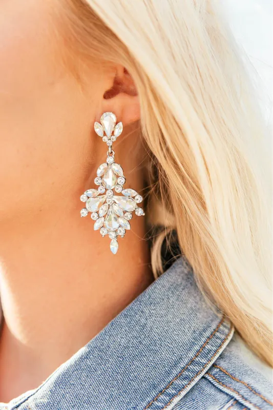 NEW!! "Let's Sparkle" Crystal Drop Earring sold by Glitzy Bella