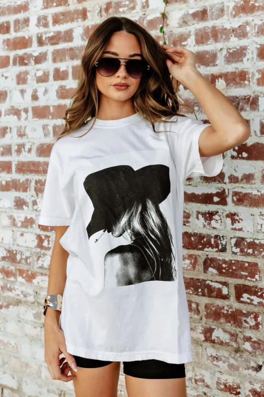 NEW!! The "Paris Cowgirl" Tee in White sold by Glitzy Bella