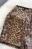 NEW!! High Waisted Leopard Sequin Shorts sold by Glitzy Bella