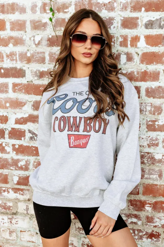 FINAL SALE!! "Original Cowboy" Graphic Sweatshirt sold by Glitzy Bella