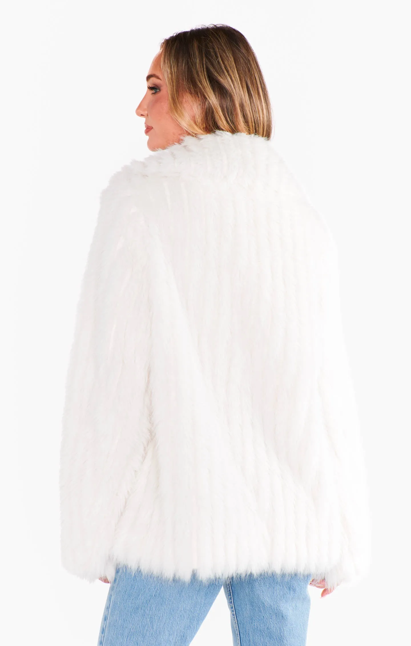NEW!! Salt Lake Fur Coat by Show Me Your Mumu sold by Glitzy Bella product image thumbnail 4