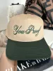 NEW!! "You..." Trucker Hat in Khaki/Green sold by Glitzy Bella