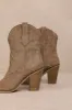 FINAL SALE!! Aspen Faux Suede Booties sold by Glitzy Bella