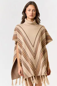 FINAL SALE!! Fringe Tassle Poncho sold by Glitzy Bella